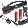 Led flashlight 2000 lumens lanterna tactical flashlights light torch bike lights C8