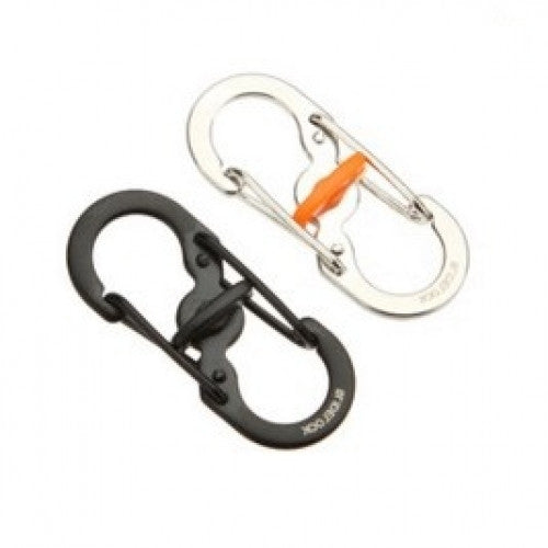 Backpack Anti-theft Hanging Keychain Stainless Steel 8-Shape Buckle Snap Clip