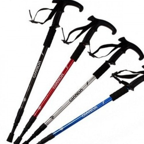 New Old Men Climbing Folding Hiking Sticks Pole Aluminum alloy Walking Trekking Canes